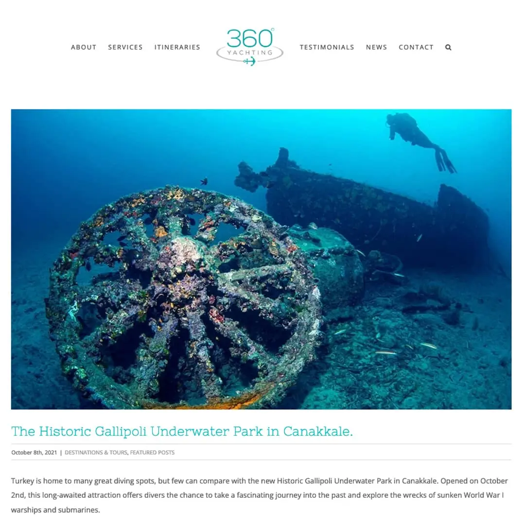 360 Yachting – Gelibolu Batıkları